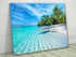 Sea Glass Wall Art Ocean Glass Wall Art Tempered Large Glass Wall Art Housewarming Gift Sea Glass Art Printing Seascape Wall Art